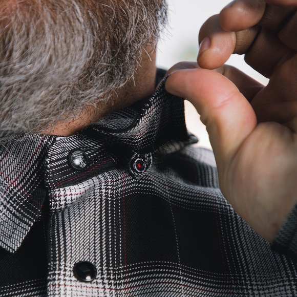 DIXXON Suicidal Tendencies 40YR Plaid Flannel - Picture 3 of 6